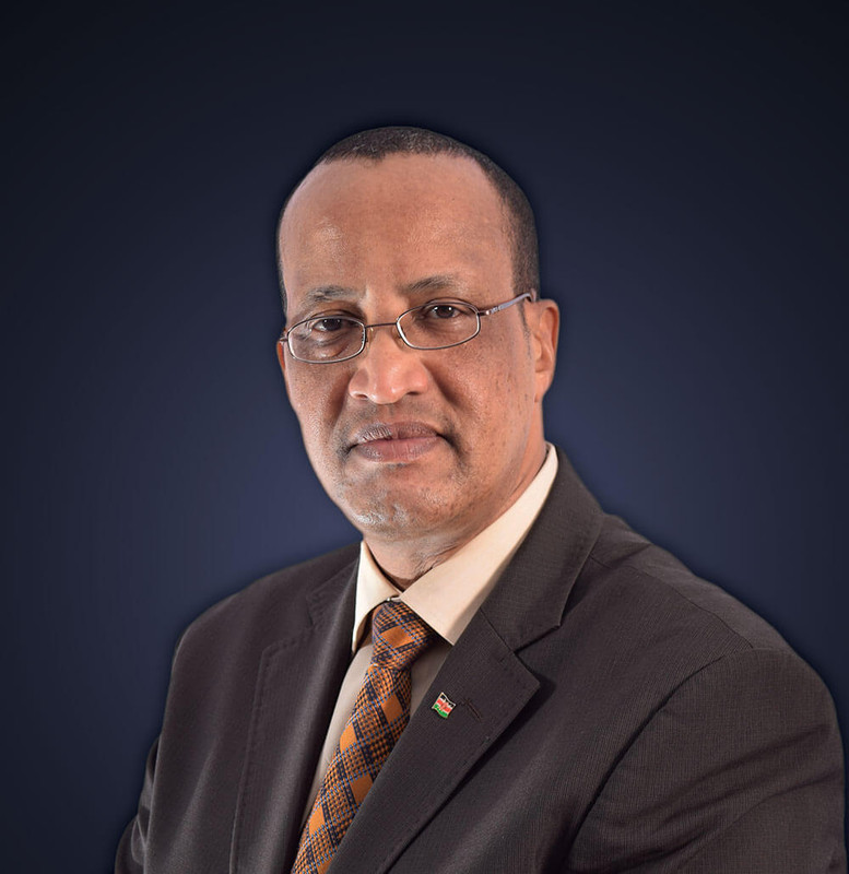 Portrait of Nathif Adam Jama