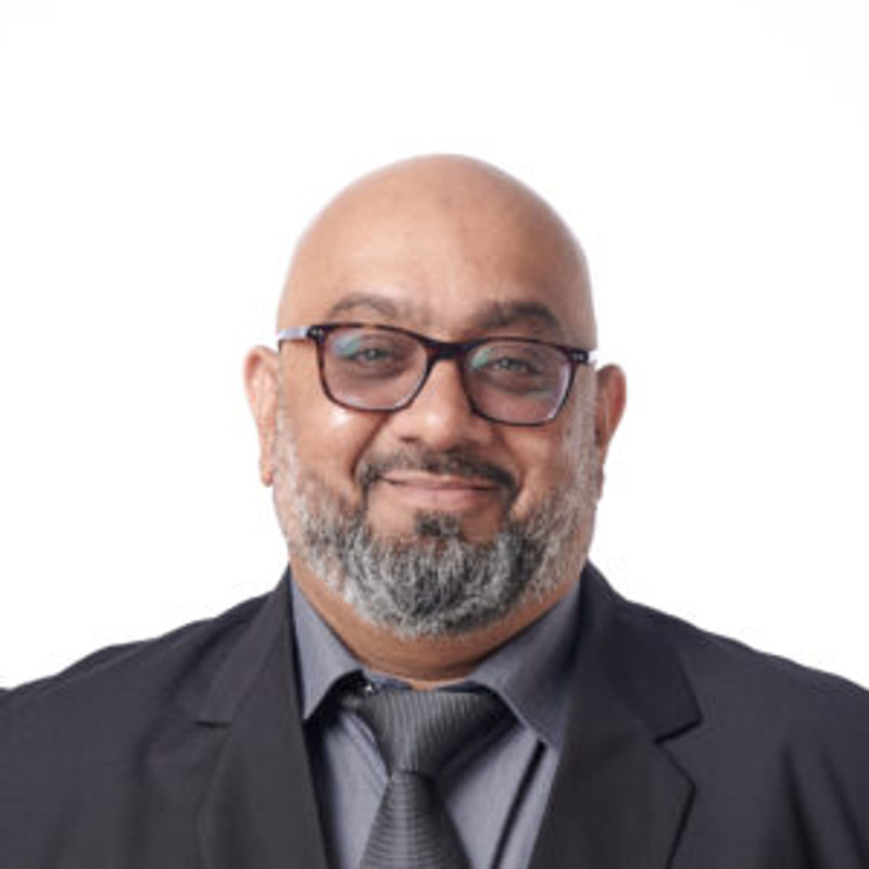 Portrait of Samir Gulamabbass Baloo
