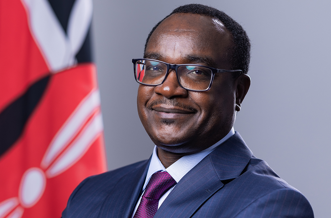 Portrait of Julius Migos Ogamba